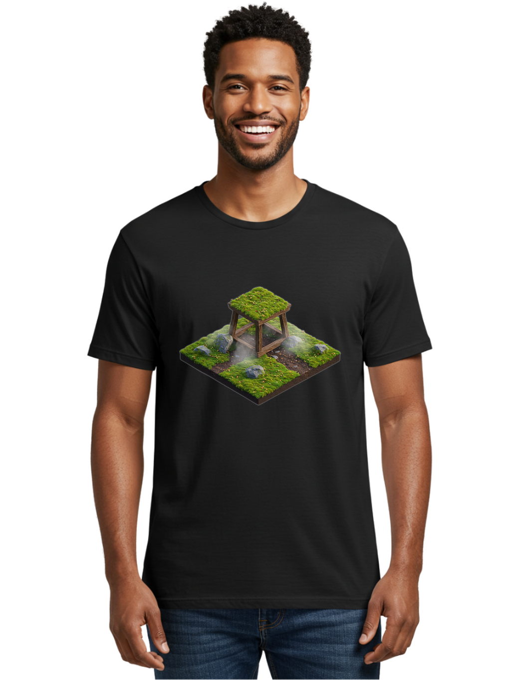 Mossy-Well Men'S Graphic Tee, 100% Cotton, Comfortable Casual Summer Wear, Machine Washable, Vintage Camera, Old Camera, Antique Camera, Black Camera, Classic Photography, Photography Equipment, Nostalgic Device, Film Camera, Camera Art Bao679