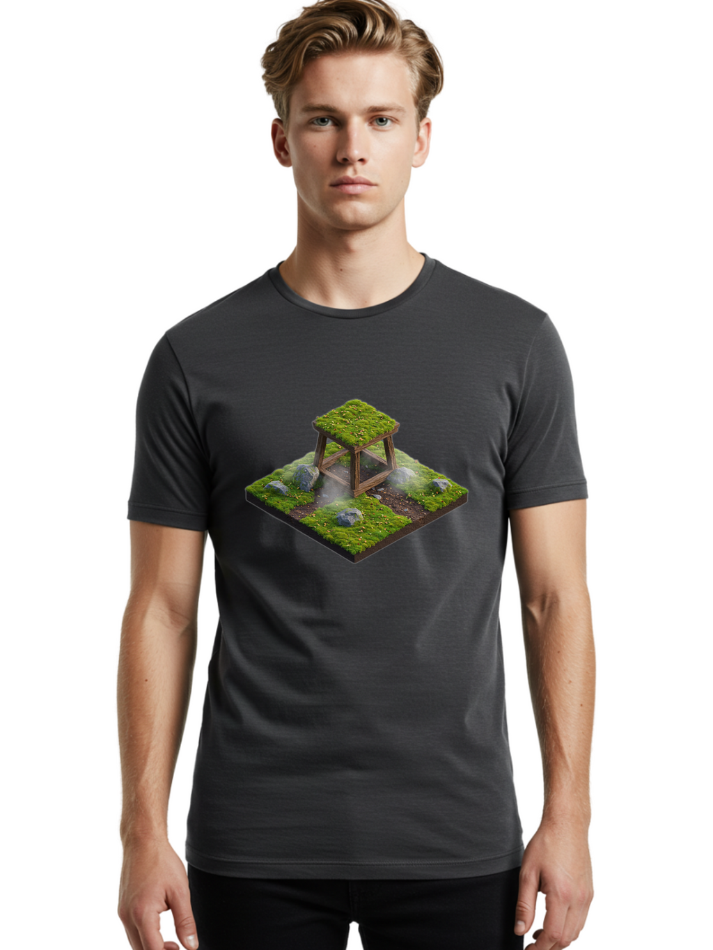 Mossy-Well Men'S Graphic Tee, 100% Cotton, Comfortable Casual Summer Wear, Machine Washable, Vintage Camera, Old Camera, Antique Camera, Black Camera, Classic Photography, Photography Equipment, Nostalgic Device, Film Camera, Camera Art Bao679