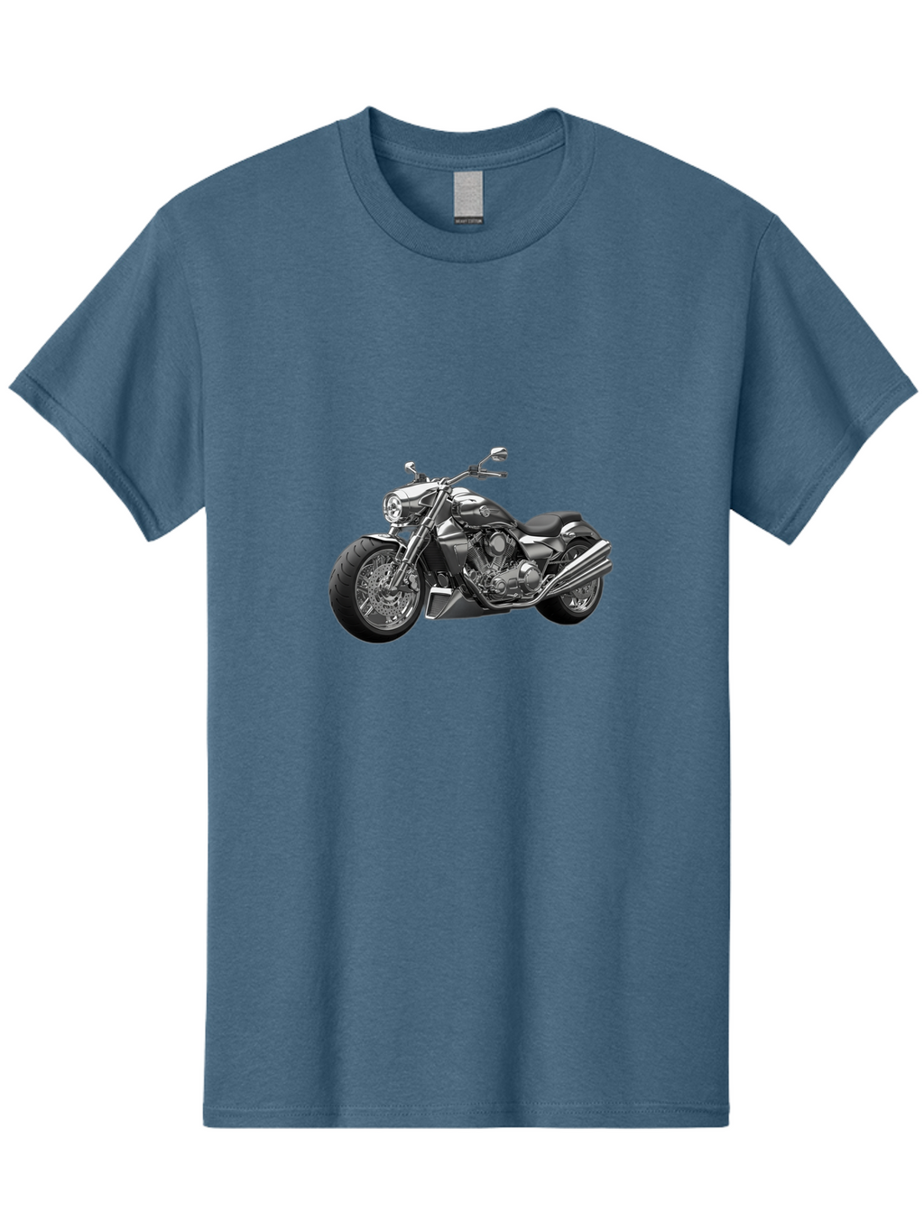 Motorcycle-1 Men'S Graphic Tee, 100% Cotton, Comfortable Casual Summer Wear, Machine Washable, Vintage Camera, Old Camera, Antique Camera, Black Camera, Classic Photography, Photography Equipment, Nostalgic Device, Film Camera, Camera Art Bao680