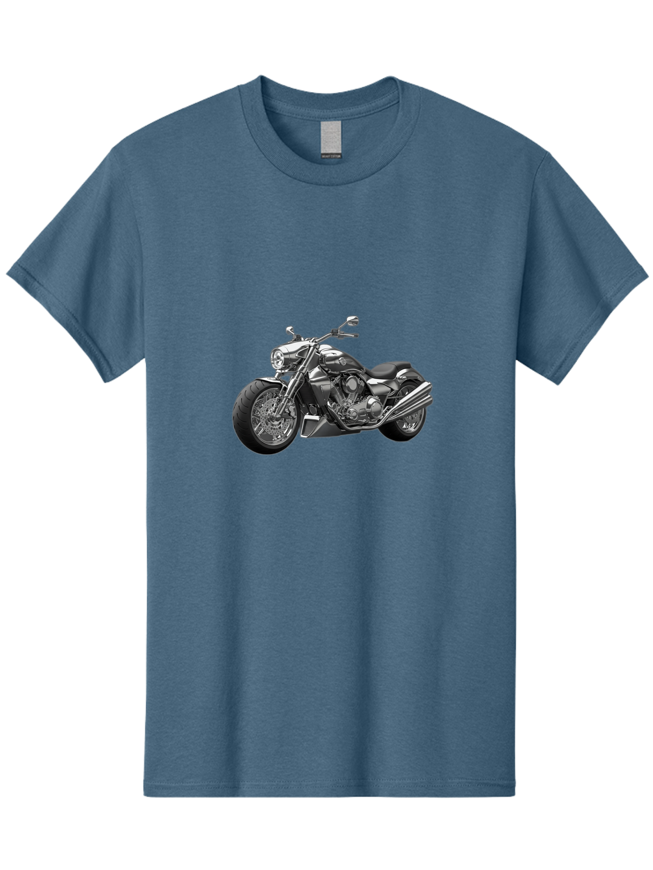 Motorcycle-1 Men'S Graphic Tee, 100% Cotton, Comfortable Casual Summer Wear, Machine Washable, Vintage Camera, Old Camera, Antique Camera, Black Camera, Classic Photography, Photography Equipment, Nostalgic Device, Film Camera, Camera Art Bao680
