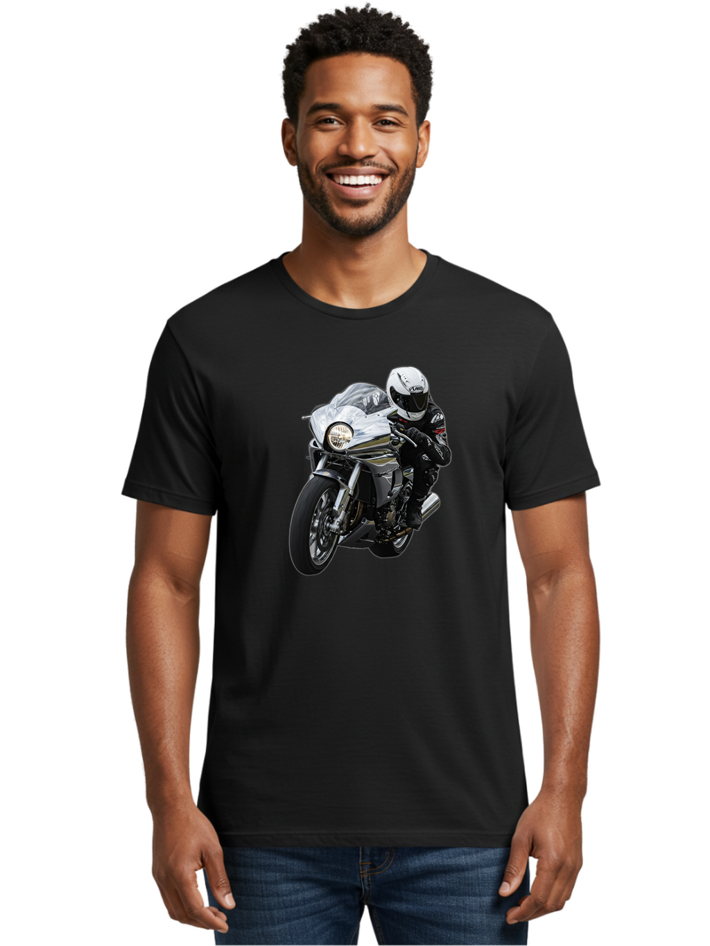 Motorcycle-Rider Men'S Graphic Tee, 100% Cotton, Comfortable Casual Summer Wear, Machine Washable, Vintage Camera, Old Camera, Antique Camera, Black Camera, Classic Photography, Photography Equipment, Nostalgic Device, Film Camera, Camera Art Bao681