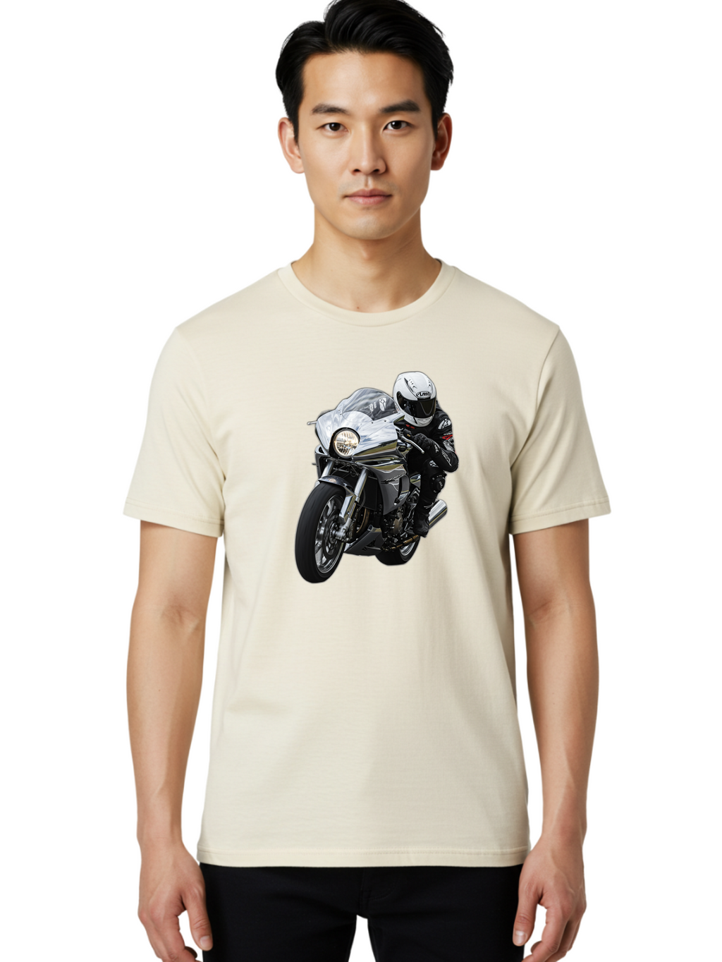 Motorcycle-Rider Men'S Graphic Tee, 100% Cotton, Comfortable Casual Summer Wear, Machine Washable, Vintage Camera, Old Camera, Antique Camera, Black Camera, Classic Photography, Photography Equipment, Nostalgic Device, Film Camera, Camera Art Bao681