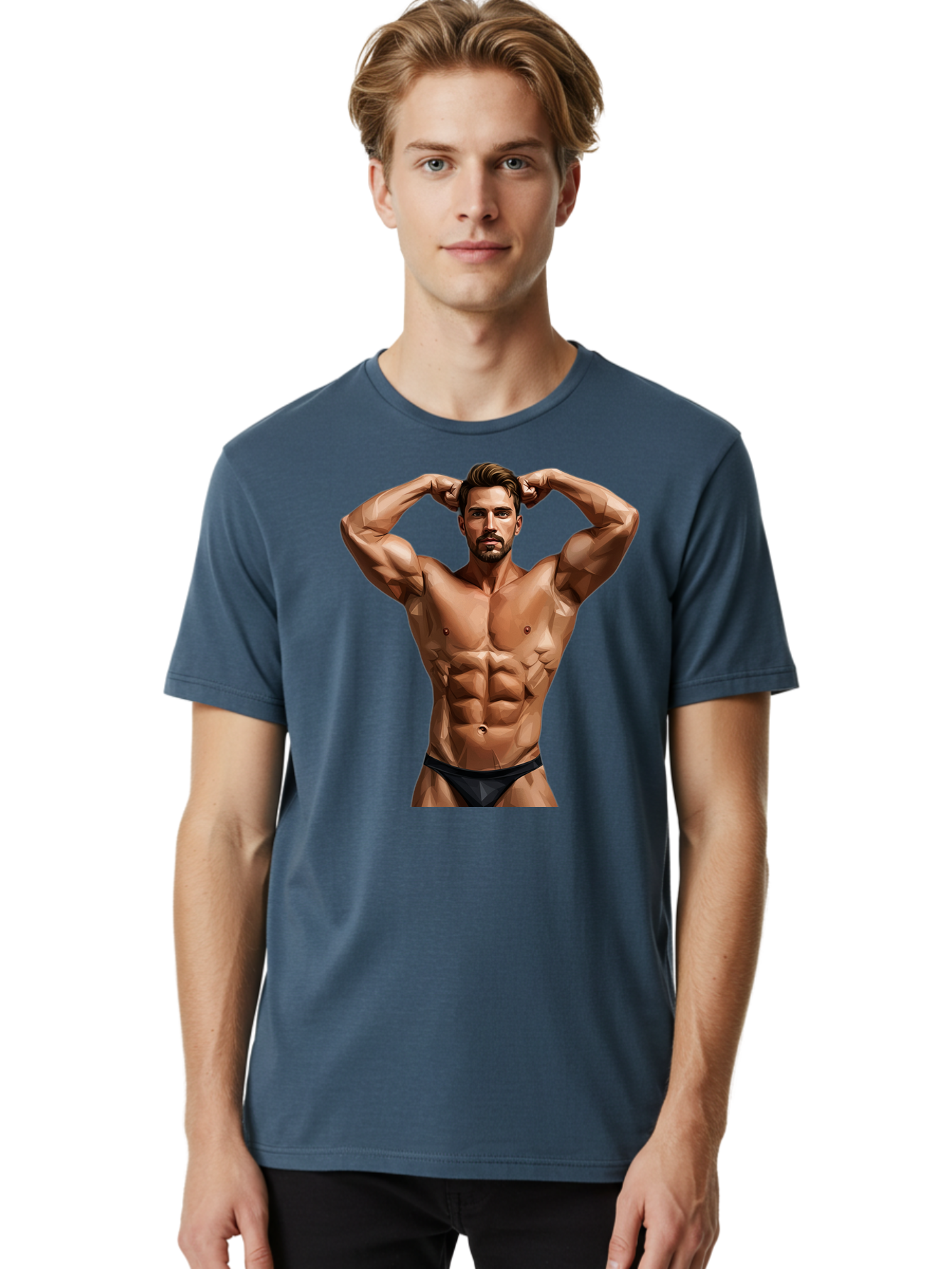 Muscular-Man-1 Men'S Graphic Tee, 100% Cotton, Comfortable Casual Summer Wear, Machine Washable, Vintage Camera, Old Camera, Antique Camera, Black Camera, Classic Photography, Photography Equipment, Nostalgic Device, Film Camera, Camera Art Bao684