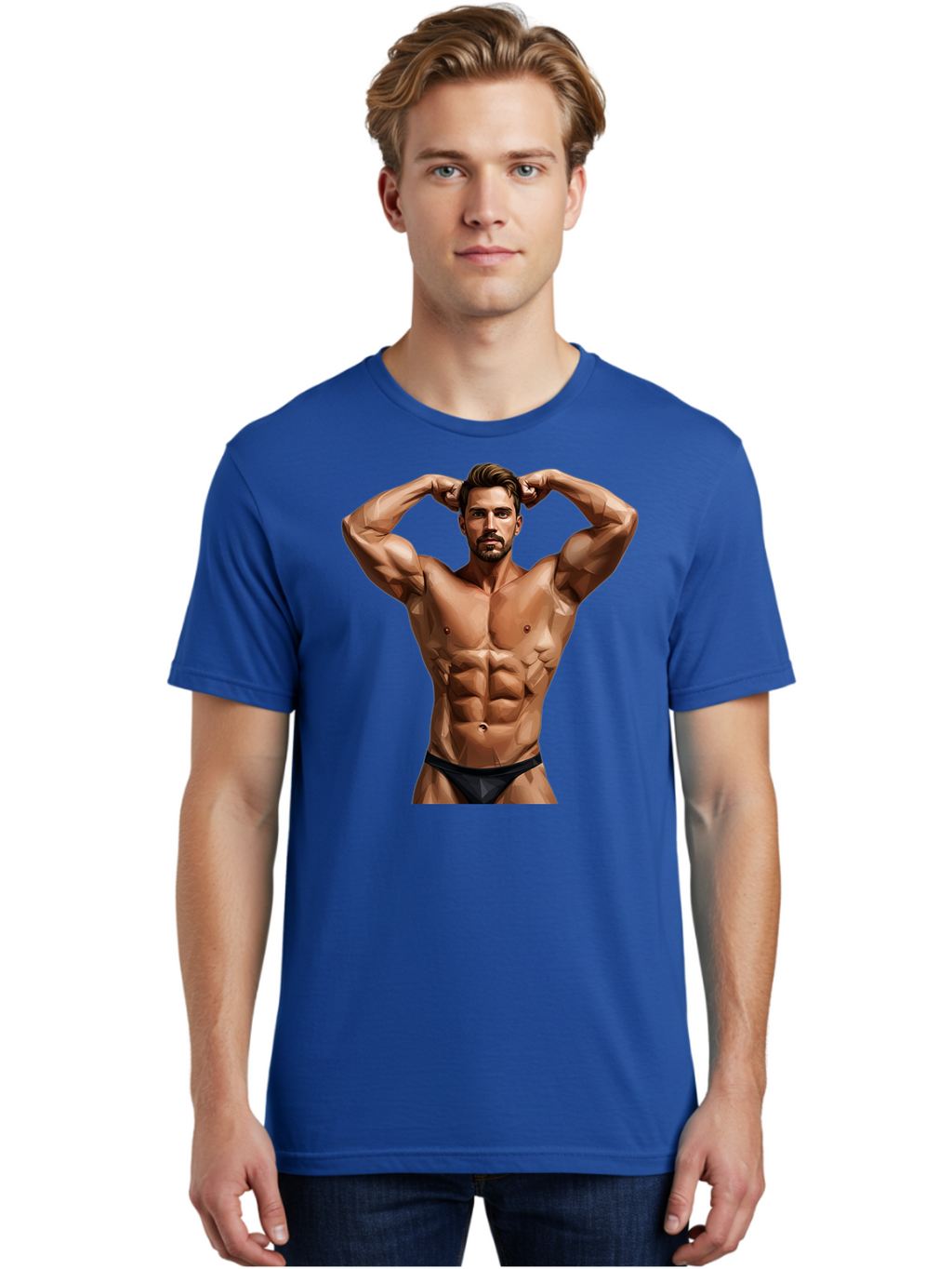 Muscular-Man-1 Men'S Graphic Tee, 100% Cotton, Comfortable Casual Summer Wear, Machine Washable, Vintage Camera, Old Camera, Antique Camera, Black Camera, Classic Photography, Photography Equipment, Nostalgic Device, Film Camera, Camera Art Bao684