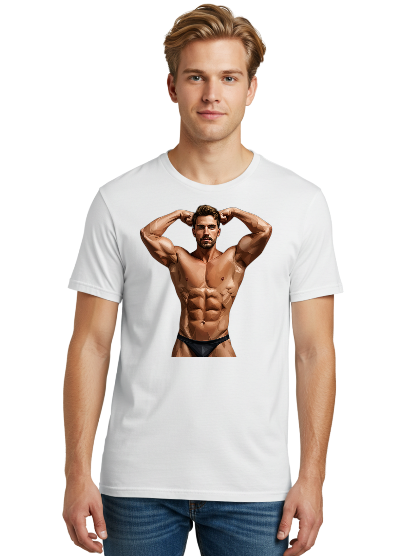 Muscular-Man-1 Men'S Graphic Tee, 100% Cotton, Comfortable Casual Summer Wear, Machine Washable, Vintage Camera, Old Camera, Antique Camera, Black Camera, Classic Photography, Photography Equipment, Nostalgic Device, Film Camera, Camera Art Bao684