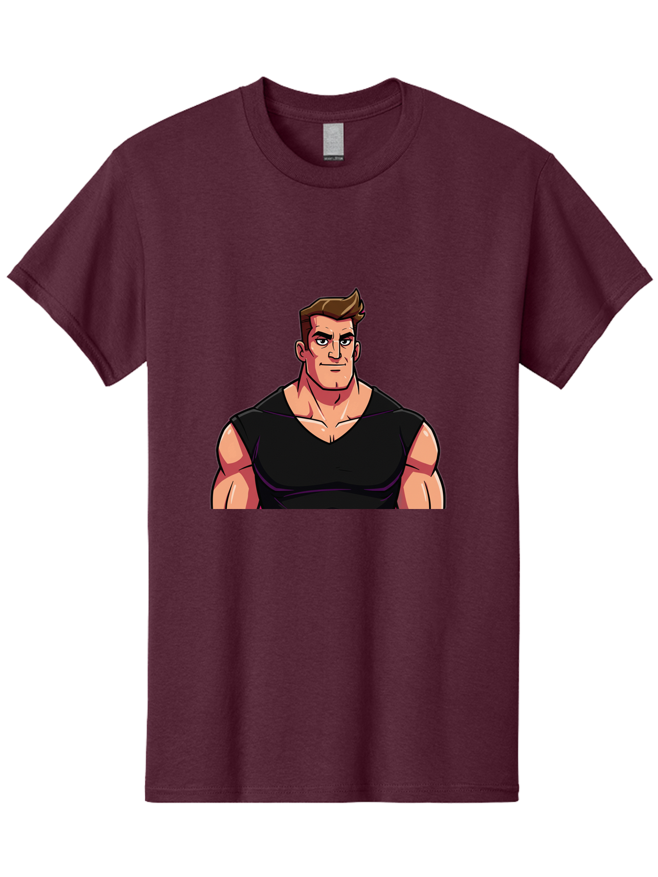 Muscular-Man Men'S Graphic Tee, 100% Cotton, Comfortable Casual Summer Wear, Machine Washable, Vintage Camera, Old Camera, Antique Camera, Black Camera, Classic Photography, Photography Equipment, Nostalgic Device, Film Camera, Camera Art Bao685