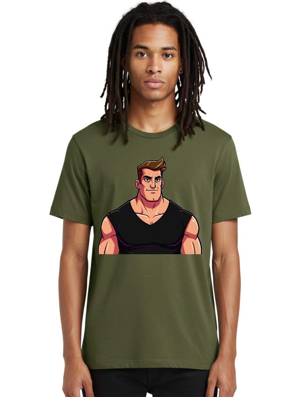 Muscular-Man Men'S Graphic Tee, 100% Cotton, Comfortable Casual Summer Wear, Machine Washable, Vintage Camera, Old Camera, Antique Camera, Black Camera, Classic Photography, Photography Equipment, Nostalgic Device, Film Camera, Camera Art Bao685