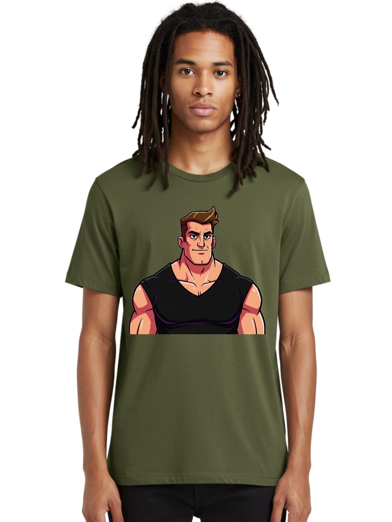 Muscular-Man Men'S Graphic Tee, 100% Cotton, Comfortable Casual Summer Wear, Machine Washable, Vintage Camera, Old Camera, Antique Camera, Black Camera, Classic Photography, Photography Equipment, Nostalgic Device, Film Camera, Camera Art Bao685