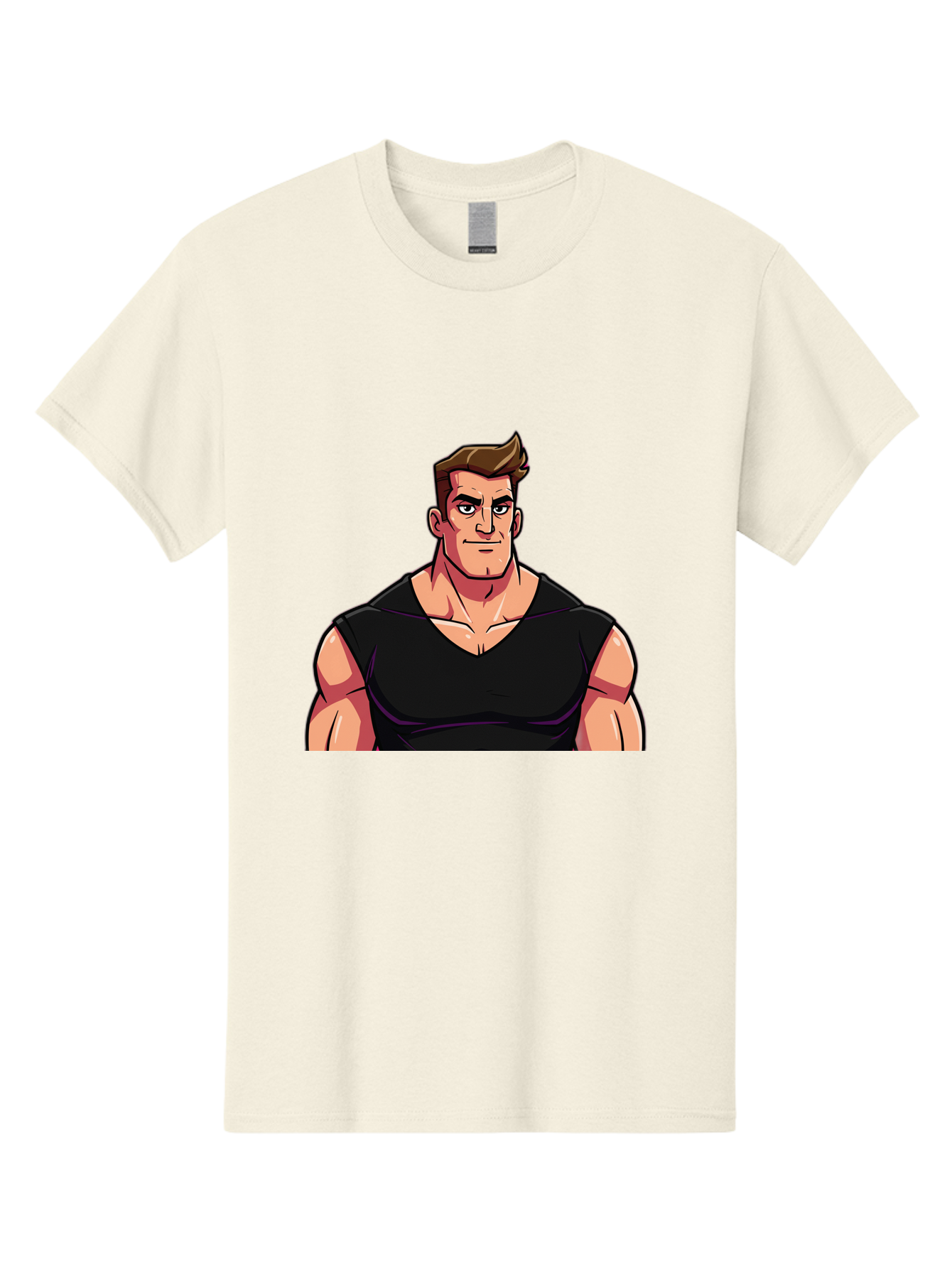 Muscular-Man Men'S Graphic Tee, 100% Cotton, Comfortable Casual Summer Wear, Machine Washable, Vintage Camera, Old Camera, Antique Camera, Black Camera, Classic Photography, Photography Equipment, Nostalgic Device, Film Camera, Camera Art Bao685