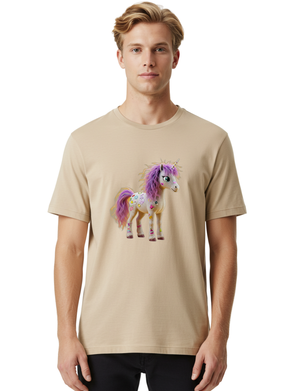 My-Little-Pony-Unicorn Men'S Graphic Tee, 100% Cotton, Comfortable Casual Summer Wear, Machine Washable, Vintage Camera, Old Camera, Antique Camera, Black Camera, Classic Photography, Photography Equipment, Nostalgic Device, Film Camera, Bao689