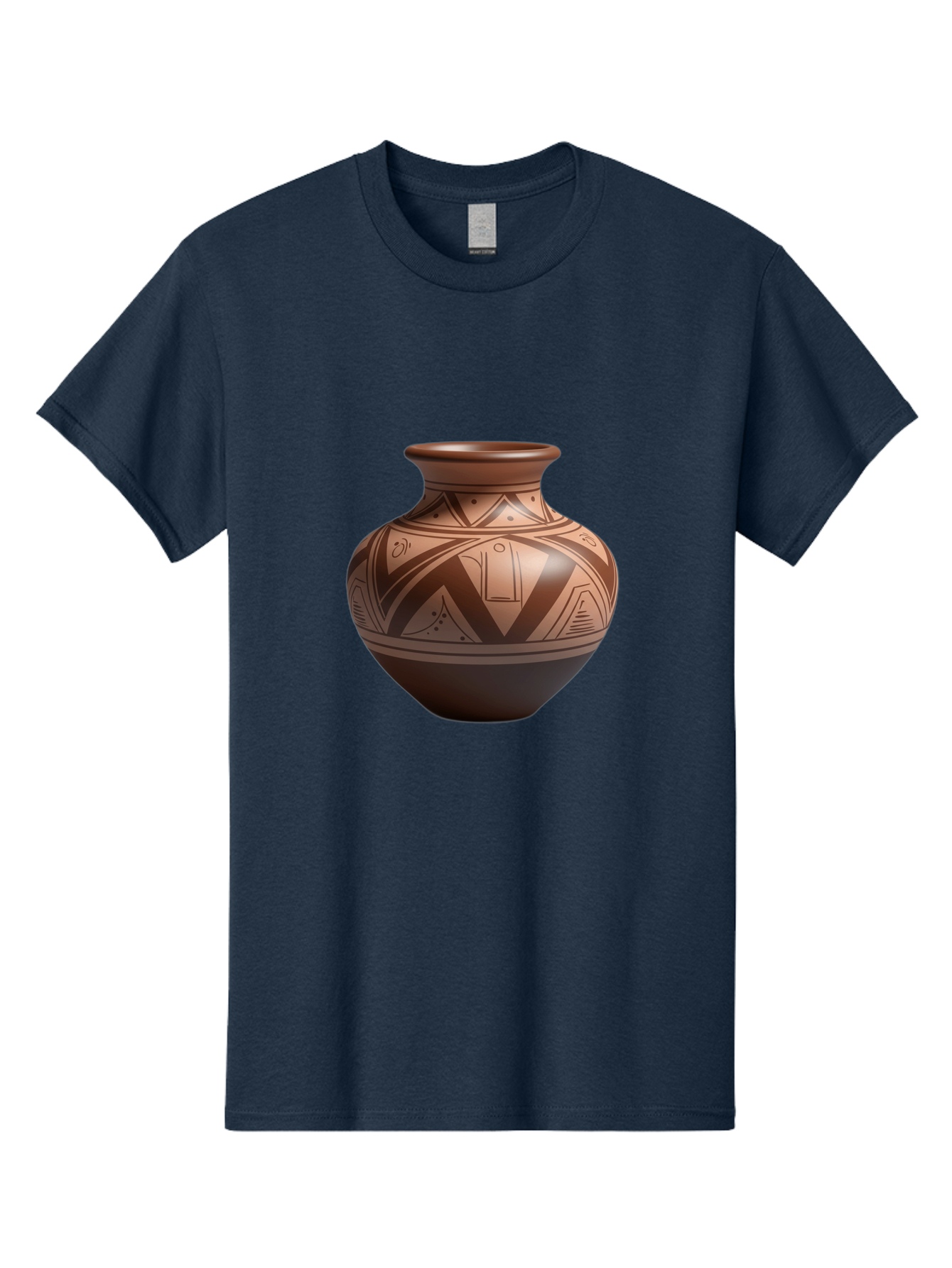 Native-American-Pottery Men'S Graphic Tee, 100% Cotton, Comfortable Casual Summer Wear, Machine Washable, Vintage Camera, Old Camera, Antique Camera, Black Camera, Classic Photography, Photography Equipment, Nostalgic Device, Film Camera, Bao691