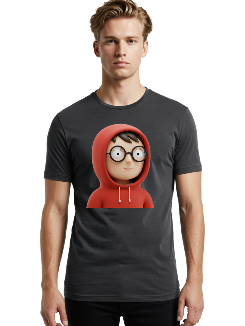 Nerd-Emoji Men'S Graphic Tee, 100% Cotton, Comfortable Casual Summer Wear, Machine Washable, Vintage Camera, Old Camera, Antique Camera, Black Camera, Classic Photography, Photography Equipment, Nostalgic Device, Film Camera, Camera Art Bao693