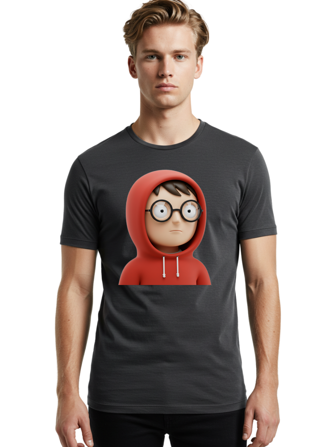 Nerd-Emoji Men'S Graphic Tee, 100% Cotton, Comfortable Casual Summer Wear, Machine Washable, Vintage Camera, Old Camera, Antique Camera, Black Camera, Classic Photography, Photography Equipment, Nostalgic Device, Film Camera, Camera Art Bao693