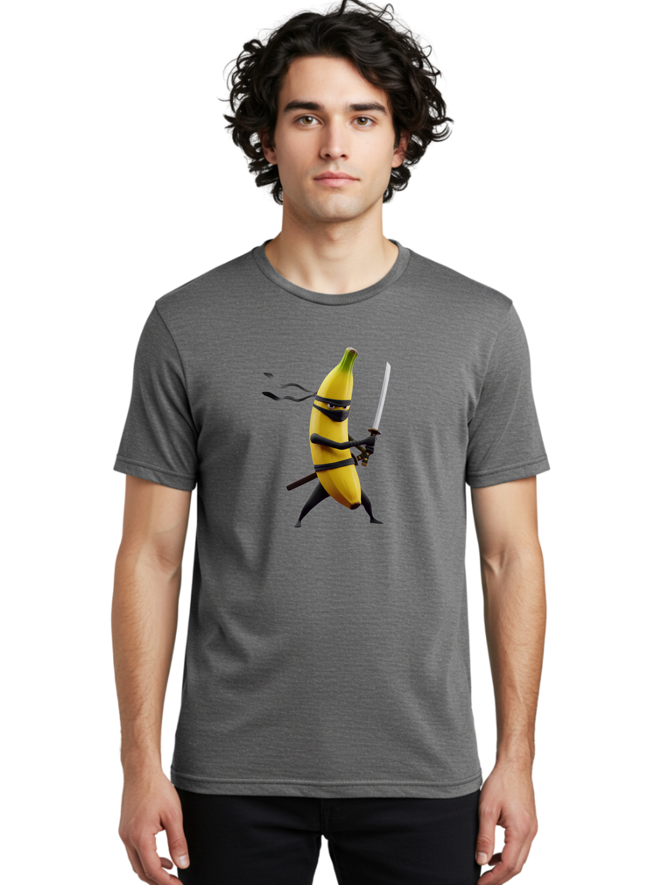 Ninja-Banana-1 Men'S Graphic Tee, 100% Cotton, Comfortable Casual Summer Wear, Machine Washable, Vintage Camera, Old Camera, Antique Camera, Black Camera, Classic Photography, Photography Equipment, Nostalgic Device, Film Camera, Camera Art Bao696