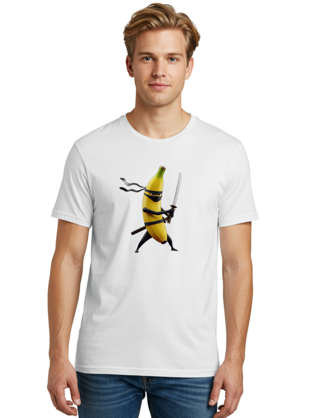 Ninja-Banana-1 Men'S Graphic Tee, 100% Cotton, Comfortable Casual Summer Wear, Machine Washable, Vintage Camera, Old Camera, Antique Camera, Black Camera, Classic Photography, Photography Equipment, Nostalgic Device, Film Camera, Camera Art Bao696