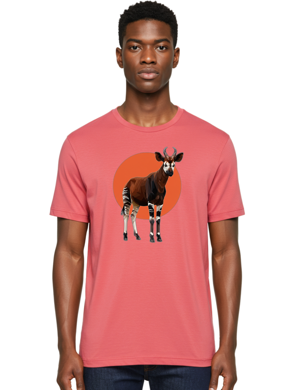 Okapi Men'S Graphic Tee, 100% Cotton, Comfortable Casual Summer Wear, Machine Washable, Vintage Camera, Old Camera, Antique Camera, Black Camera, Classic Photography, Photography Equipment, Nostalgic Device, Film Camera, Camera Art Bao701