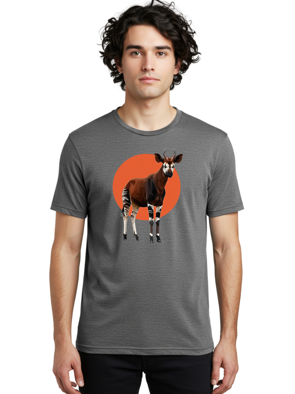 Okapi Men'S Graphic Tee, 100% Cotton, Comfortable Casual Summer Wear, Machine Washable, Vintage Camera, Old Camera, Antique Camera, Black Camera, Classic Photography, Photography Equipment, Nostalgic Device, Film Camera, Camera Art Bao701