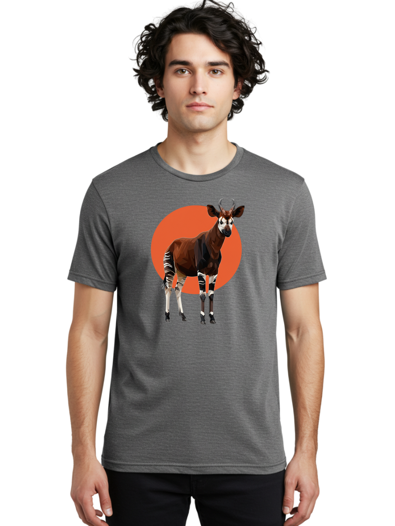 Okapi Men'S Graphic Tee, 100% Cotton, Comfortable Casual Summer Wear, Machine Washable, Vintage Camera, Old Camera, Antique Camera, Black Camera, Classic Photography, Photography Equipment, Nostalgic Device, Film Camera, Camera Art Bao701