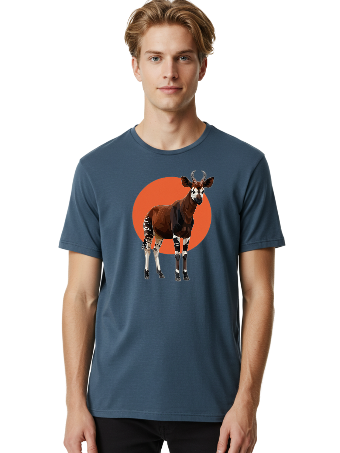 Okapi Men'S Graphic Tee, 100% Cotton, Comfortable Casual Summer Wear, Machine Washable, Vintage Camera, Old Camera, Antique Camera, Black Camera, Classic Photography, Photography Equipment, Nostalgic Device, Film Camera, Camera Art Bao701