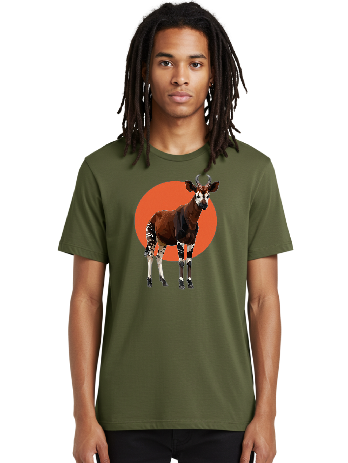 Okapi Men'S Graphic Tee, 100% Cotton, Comfortable Casual Summer Wear, Machine Washable, Vintage Camera, Old Camera, Antique Camera, Black Camera, Classic Photography, Photography Equipment, Nostalgic Device, Film Camera, Camera Art Bao701