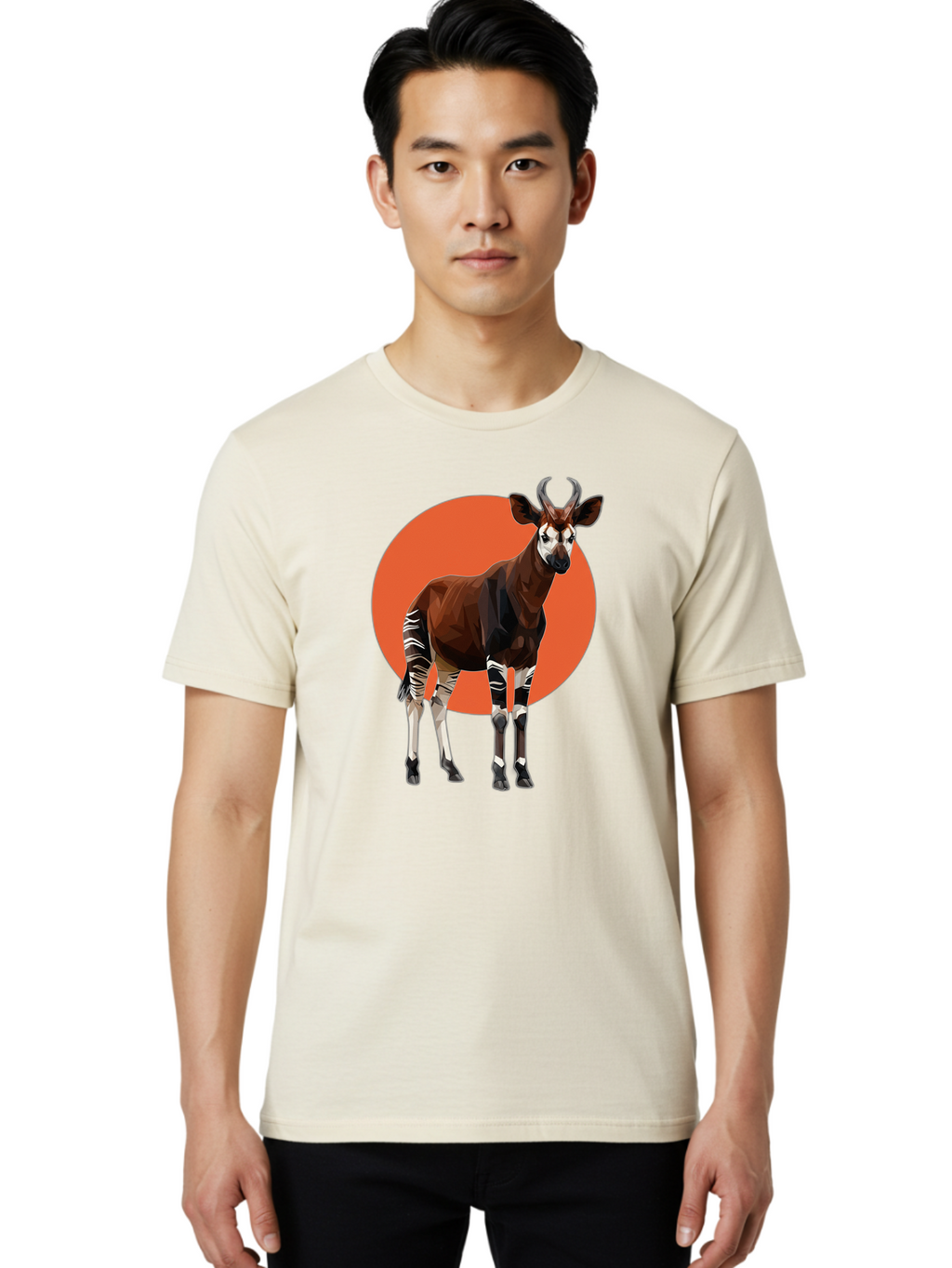 Okapi Men'S Graphic Tee, 100% Cotton, Comfortable Casual Summer Wear, Machine Washable, Vintage Camera, Old Camera, Antique Camera, Black Camera, Classic Photography, Photography Equipment, Nostalgic Device, Film Camera, Camera Art Bao701