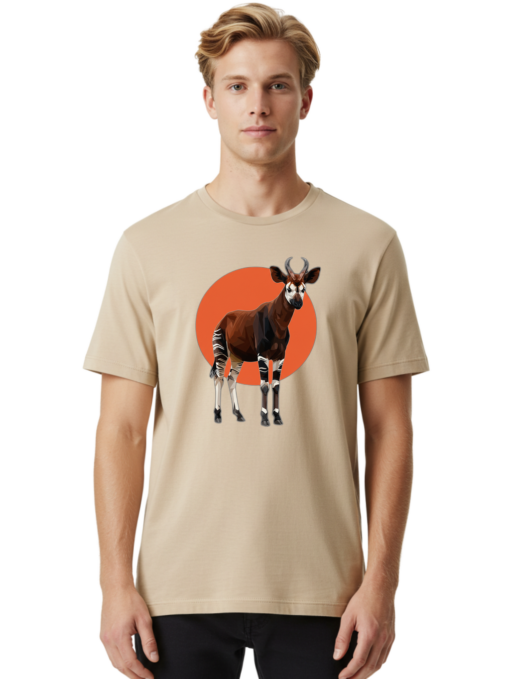 Okapi Men'S Graphic Tee, 100% Cotton, Comfortable Casual Summer Wear, Machine Washable, Vintage Camera, Old Camera, Antique Camera, Black Camera, Classic Photography, Photography Equipment, Nostalgic Device, Film Camera, Camera Art Bao701
