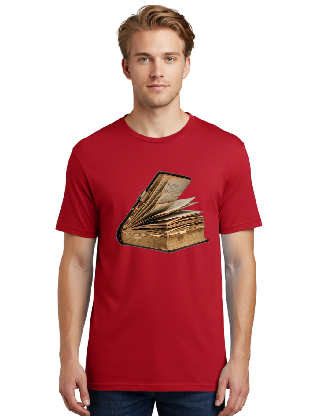 Old-Book Men'S Graphic Tee, 100% Cotton, Comfortable Casual Summer Wear, Machine Washable, Vintage Camera, Old Camera, Antique Camera, Black Camera, Classic Photography, Photography Equipment, Nostalgic Device, Film Camera, Camera Art Bao703