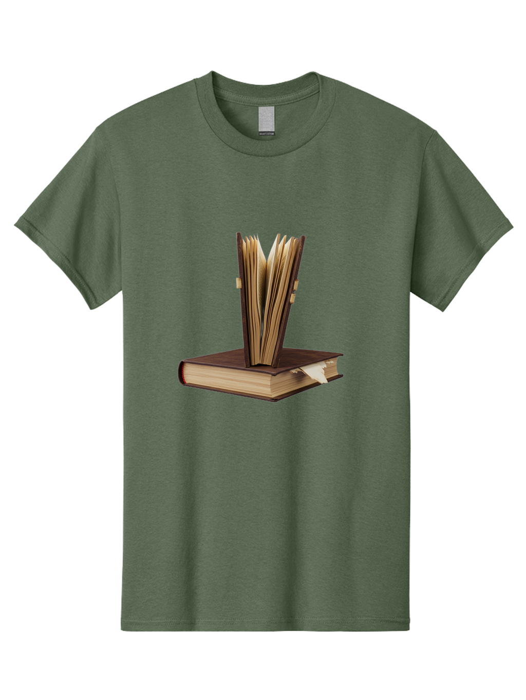 Open-Book-1 Men'S Graphic Tee, 100% Cotton, Comfortable Casual Summer Wear, Machine Washable, Vintage Camera, Old Camera, Antique Camera, Black Camera, Classic Photography, Photography Equipment, Nostalgic Device, Film Camera, Camera Art Bao705