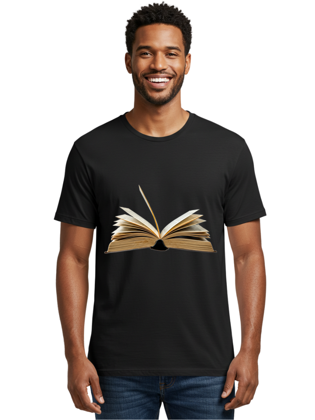 Open-Book Men'S Graphic Tee, 100% Cotton, Comfortable Casual Summer Wear, Machine Washable, Vintage Camera, Old Camera, Antique Camera, Black Camera, Classic Photography, Photography Equipment, Nostalgic Device, Film Camera, Camera Art Bao707