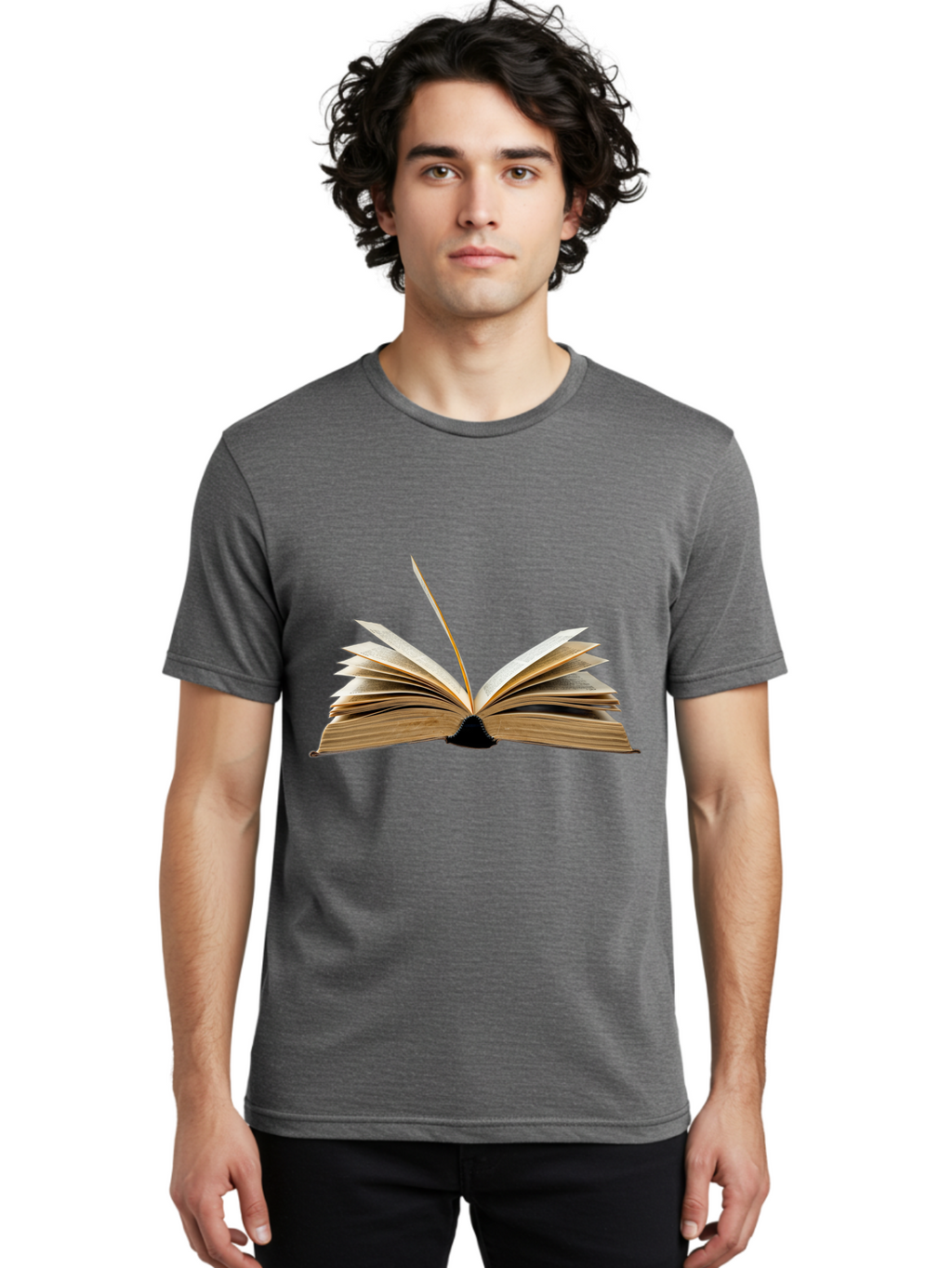 Open-Book Men'S Graphic Tee, 100% Cotton, Comfortable Casual Summer Wear, Machine Washable, Vintage Camera, Old Camera, Antique Camera, Black Camera, Classic Photography, Photography Equipment, Nostalgic Device, Film Camera, Camera Art Bao707