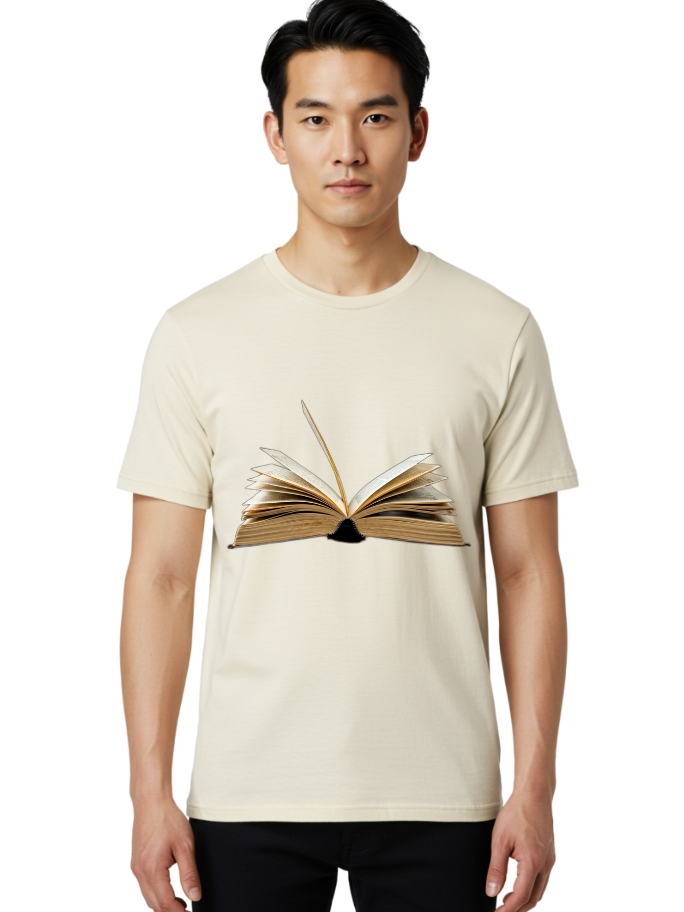 Open-Book Men'S Graphic Tee, 100% Cotton, Comfortable Casual Summer Wear, Machine Washable, Vintage Camera, Old Camera, Antique Camera, Black Camera, Classic Photography, Photography Equipment, Nostalgic Device, Film Camera, Camera Art Bao707