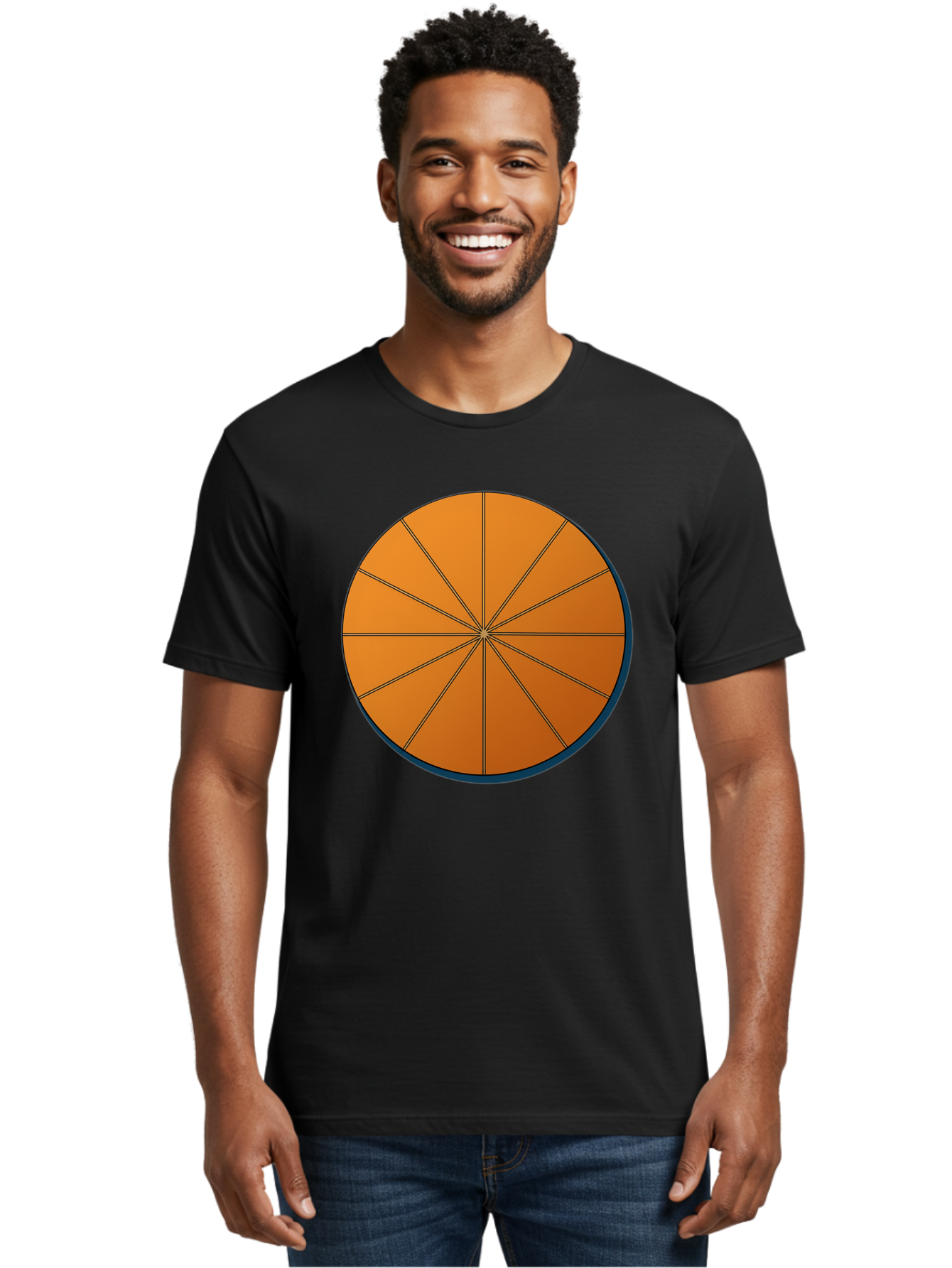 Orange-Circular-Pie-Chart Men'S Graphic Tee, 100% Cotton, Comfortable Casual Summer Wear, Machine Washable, Vintage Camera, Old Camera, Antique Camera, Black Camera, Classic Photography, Photography Equipment, Nostalgic Device, Film Camera, Bao708