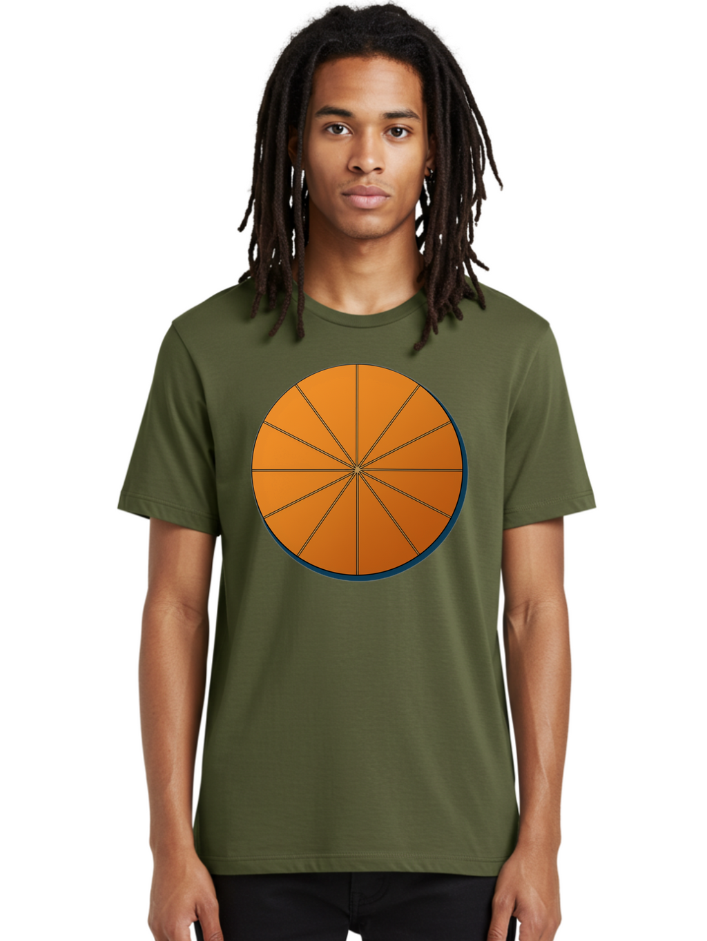 Orange-Circular-Pie-Chart Men'S Graphic Tee, 100% Cotton, Comfortable Casual Summer Wear, Machine Washable, Vintage Camera, Old Camera, Antique Camera, Black Camera, Classic Photography, Photography Equipment, Nostalgic Device, Film Camera, Bao708