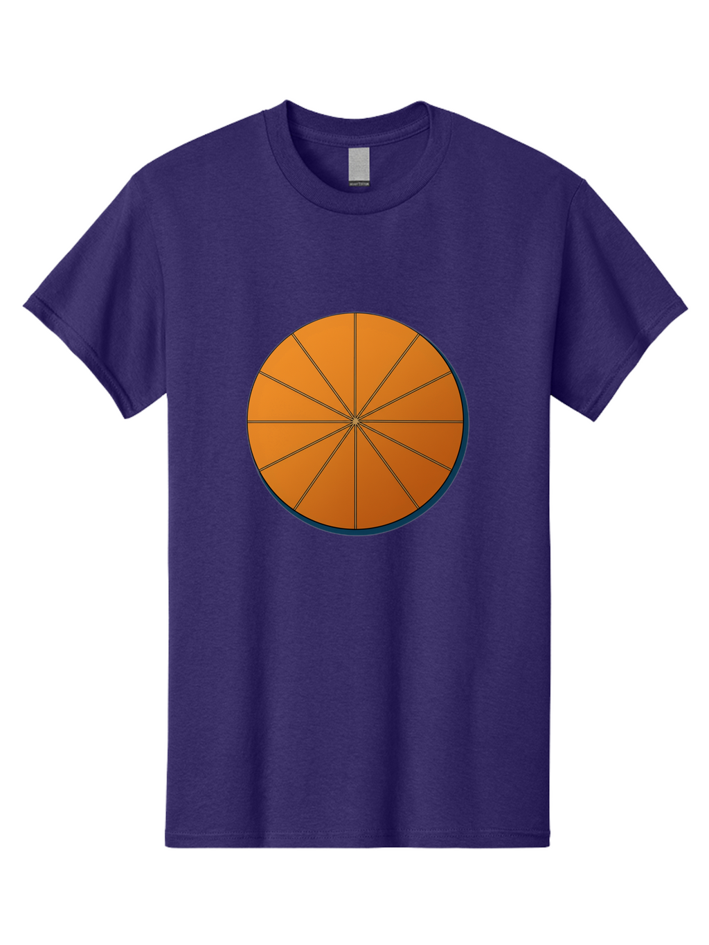 Orange-Circular-Pie-Chart Men'S Graphic Tee, 100% Cotton, Comfortable Casual Summer Wear, Machine Washable, Vintage Camera, Old Camera, Antique Camera, Black Camera, Classic Photography, Photography Equipment, Nostalgic Device, Film Camera, Bao708