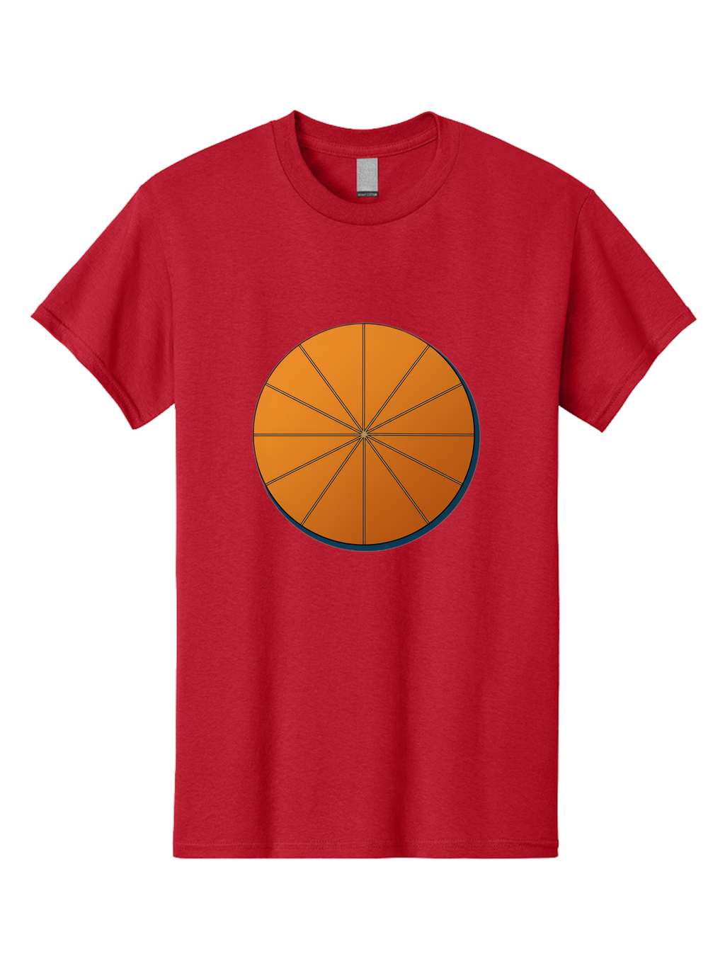 Orange-Circular-Pie-Chart Men'S Graphic Tee, 100% Cotton, Comfortable Casual Summer Wear, Machine Washable, Vintage Camera, Old Camera, Antique Camera, Black Camera, Classic Photography, Photography Equipment, Nostalgic Device, Film Camera, Bao708