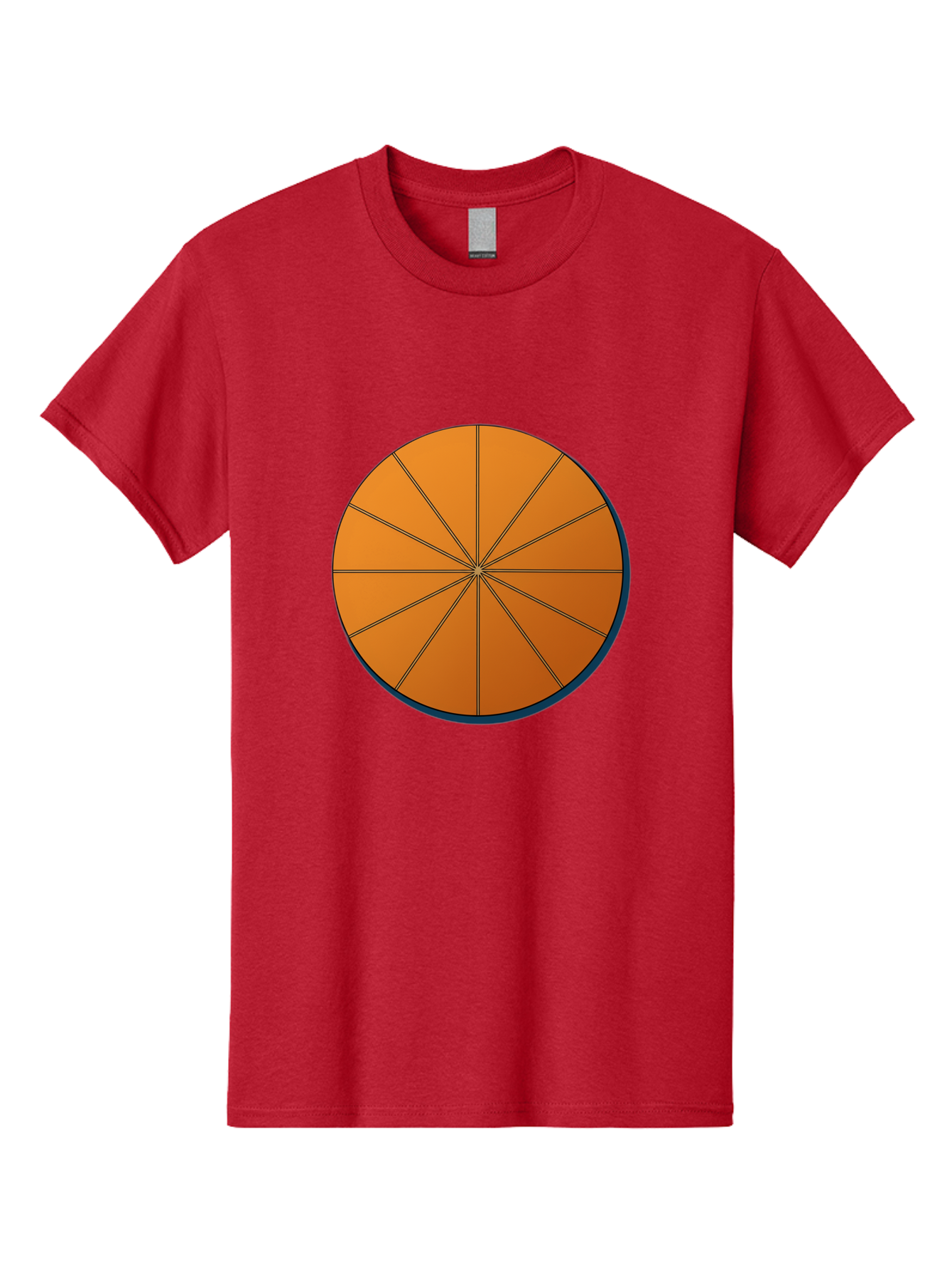 Orange-Circular-Pie-Chart Men'S Graphic Tee, 100% Cotton, Comfortable Casual Summer Wear, Machine Washable, Vintage Camera, Old Camera, Antique Camera, Black Camera, Classic Photography, Photography Equipment, Nostalgic Device, Film Camera, Bao708