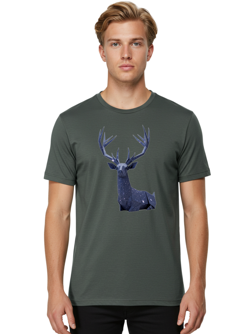 Origami-Deer Men'S Graphic Tee, 100% Cotton, Comfortable Casual Summer Wear, Machine Washable, Vintage Camera, Old Camera, Antique Camera, Black Camera, Classic Photography, Photography Equipment, Nostalgic Device, Film Camera, Camera Art Bao709
