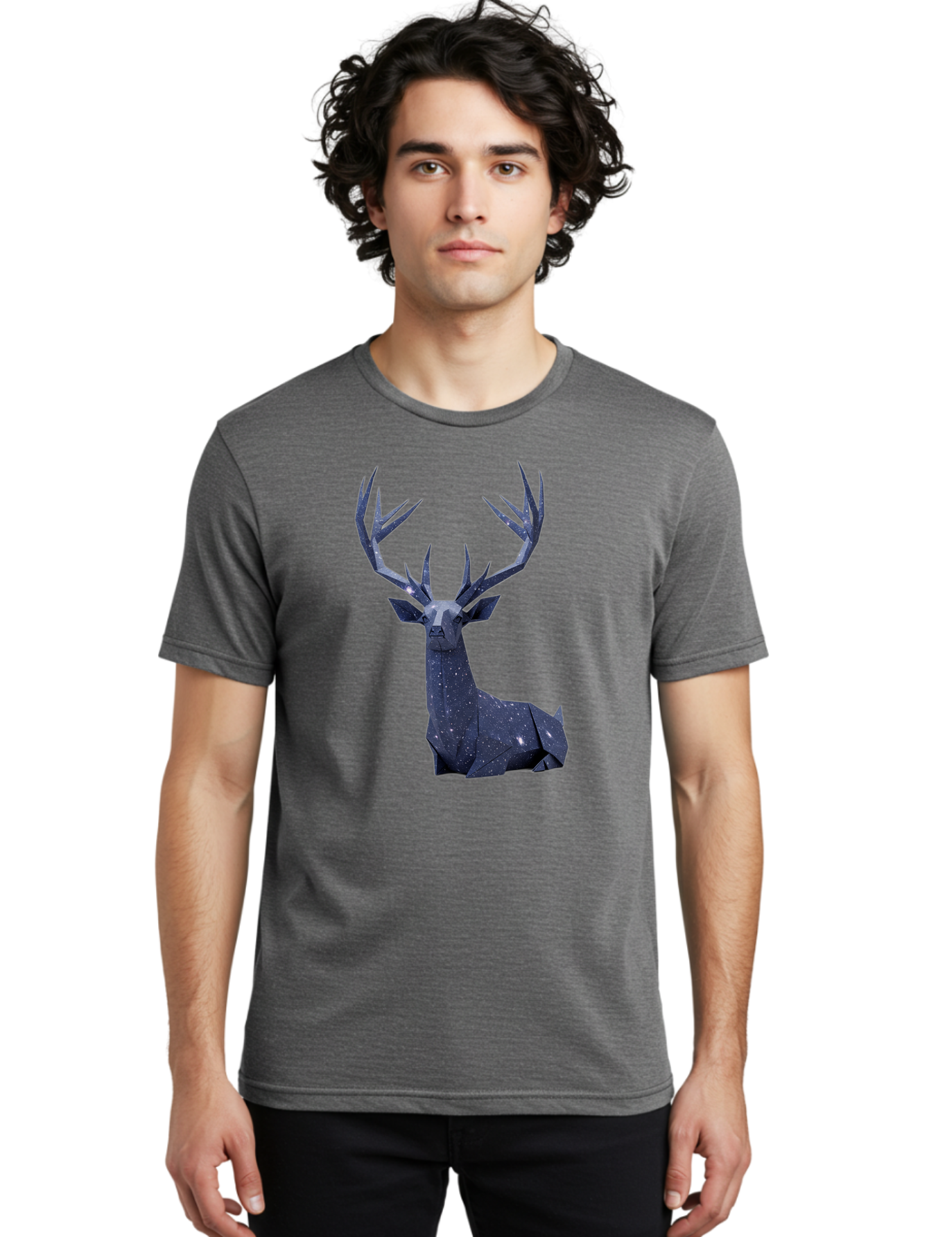 Origami-Deer Men'S Graphic Tee, 100% Cotton, Comfortable Casual Summer Wear, Machine Washable, Vintage Camera, Old Camera, Antique Camera, Black Camera, Classic Photography, Photography Equipment, Nostalgic Device, Film Camera, Camera Art Bao709