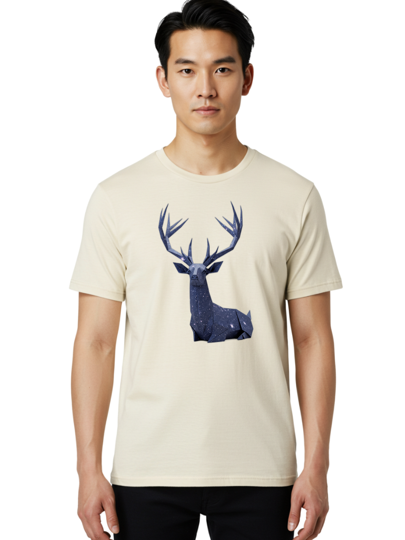 Origami-Deer Men'S Graphic Tee, 100% Cotton, Comfortable Casual Summer Wear, Machine Washable, Vintage Camera, Old Camera, Antique Camera, Black Camera, Classic Photography, Photography Equipment, Nostalgic Device, Film Camera, Camera Art Bao709