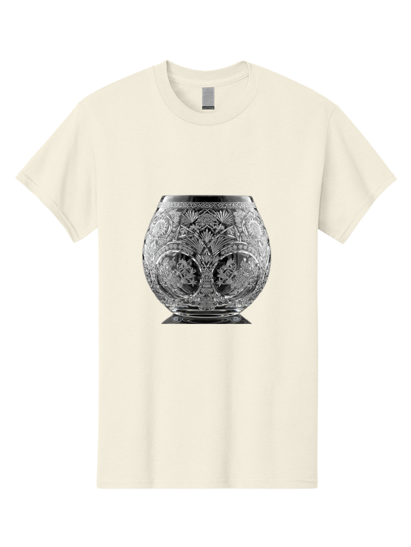 Ornate-Crystal-Vase Men'S Graphic Tee, 100% Cotton, Comfortable Casual Summer Wear, Machine Washable, Vintage Camera, Old Camera, Antique Camera, Black Camera, Classic Photography, Photography Equipment, Nostalgic Device, Film Camera, Bao710