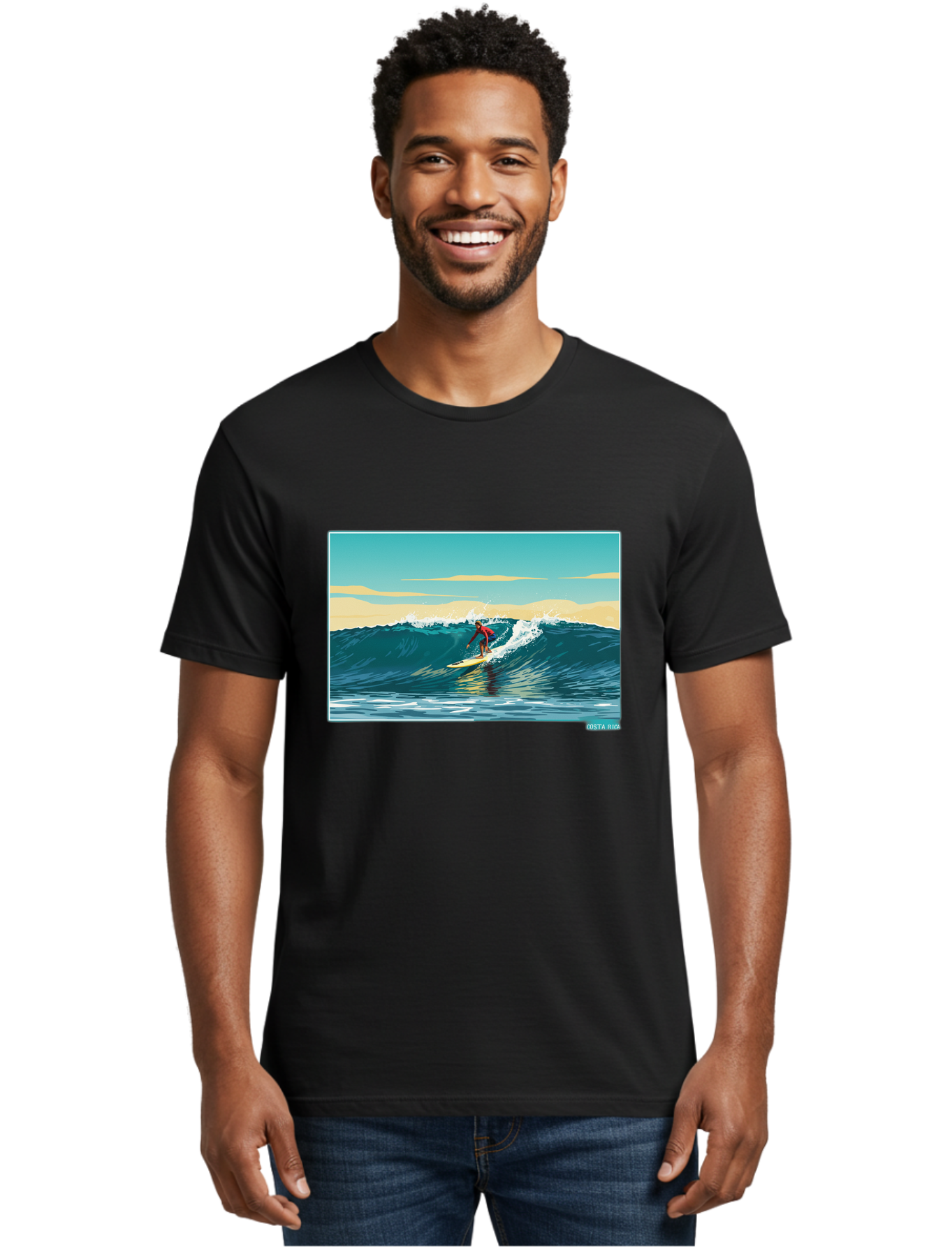 Osvania-Surfer Men'S Graphic Tee, 100% Cotton, Comfortable Casual Summer Wear, Machine Washable, Vintage Camera, Old Camera, Antique Camera, Black Camera, Classic Photography, Photography Equipment, Nostalgic Device, Film Camera, Camera Art Bao711