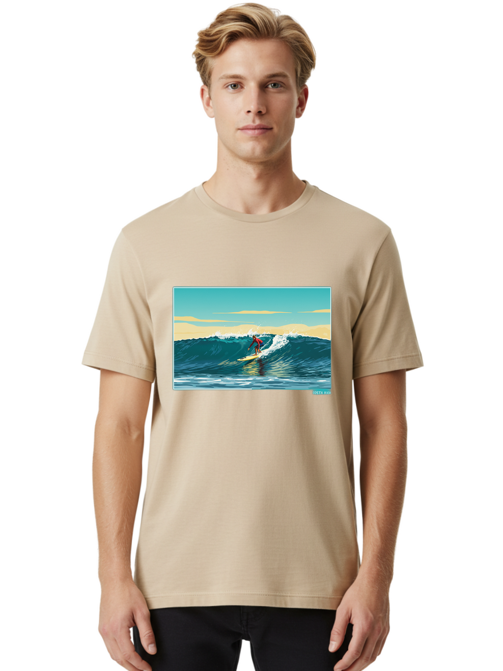 Osvania-Surfer Men'S Graphic Tee, 100% Cotton, Comfortable Casual Summer Wear, Machine Washable, Vintage Camera, Old Camera, Antique Camera, Black Camera, Classic Photography, Photography Equipment, Nostalgic Device, Film Camera, Camera Art Bao711