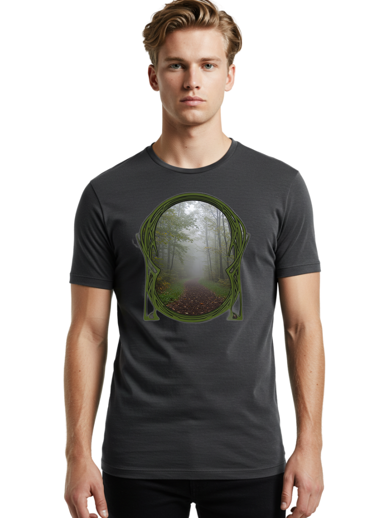 Oval-Mirror Men'S Graphic Tee, 100% Cotton, Comfortable Casual Summer Wear, Machine Washable, Vintage Camera, Old Camera, Antique Camera, Black Camera, Classic Photography, Photography Equipment, Nostalgic Device, Film Camera, Camera Art Bao712