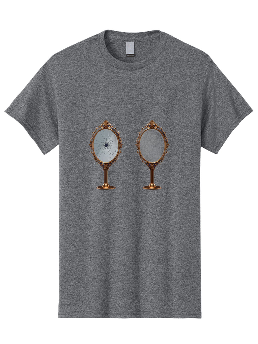 Oval-Mirrors Men'S Graphic Tee, 100% Cotton, Comfortable Casual Summer Wear, Machine Washable, Vintage Camera, Old Camera, Antique Camera, Black Camera, Classic Photography, Photography Equipment, Nostalgic Device, Film Camera, Camera Art Bao713