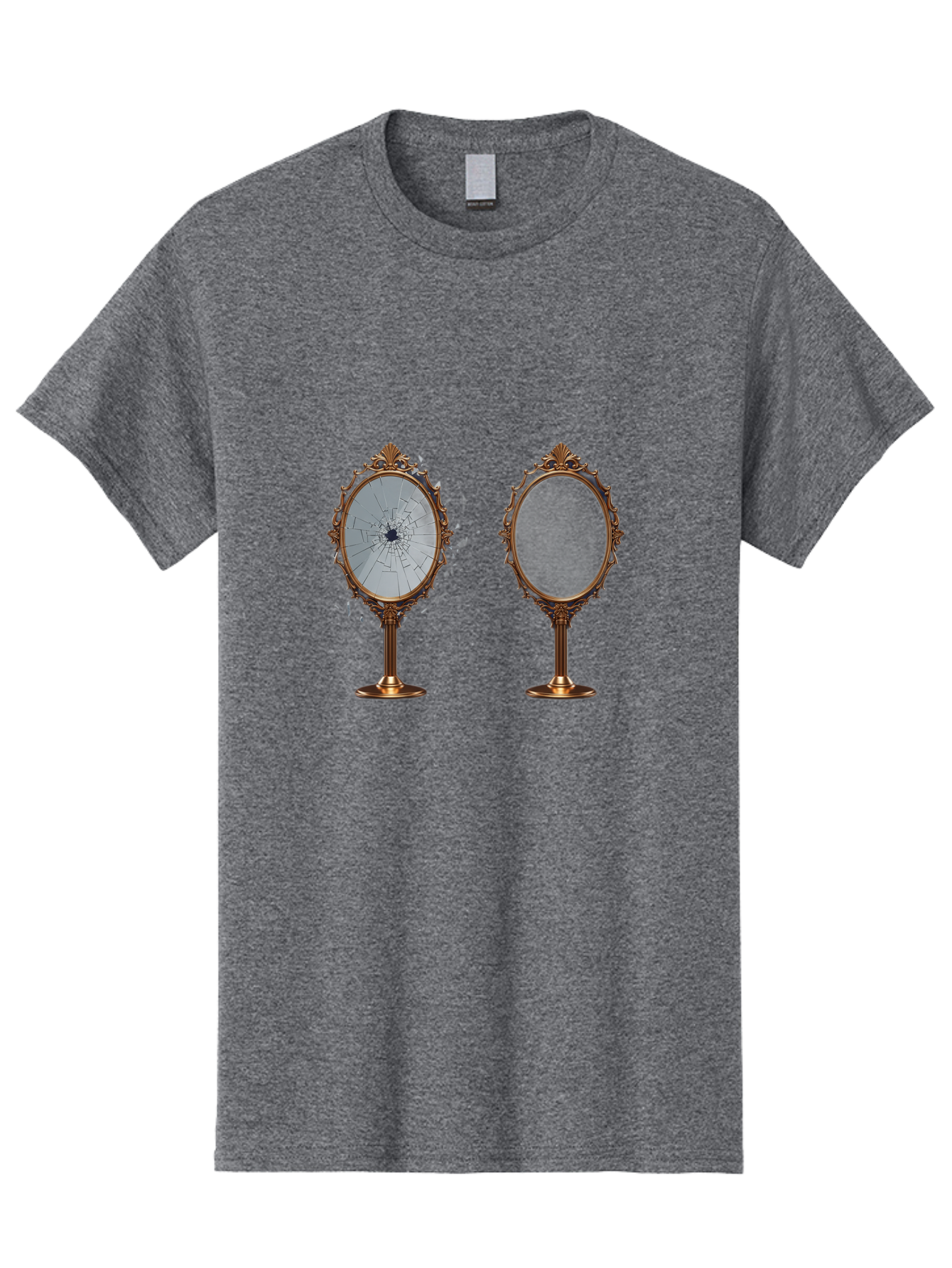 Oval-Mirrors Men'S Graphic Tee, 100% Cotton, Comfortable Casual Summer Wear, Machine Washable, Vintage Camera, Old Camera, Antique Camera, Black Camera, Classic Photography, Photography Equipment, Nostalgic Device, Film Camera, Camera Art Bao713