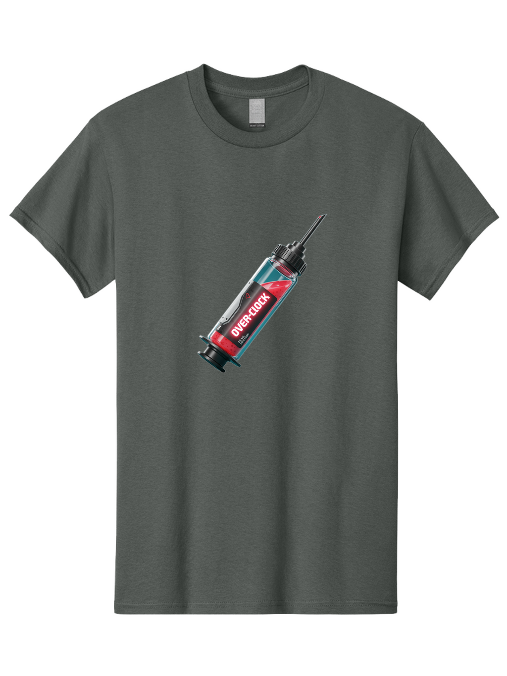 Over-Clock Men'S Graphic Tee, 100% Cotton, Comfortable Casual Summer Wear, Machine Washable, Vintage Camera, Old Camera, Antique Camera, Black Camera, Classic Photography, Photography Equipment, Nostalgic Device, Film Camera, Camera Art Bao714
