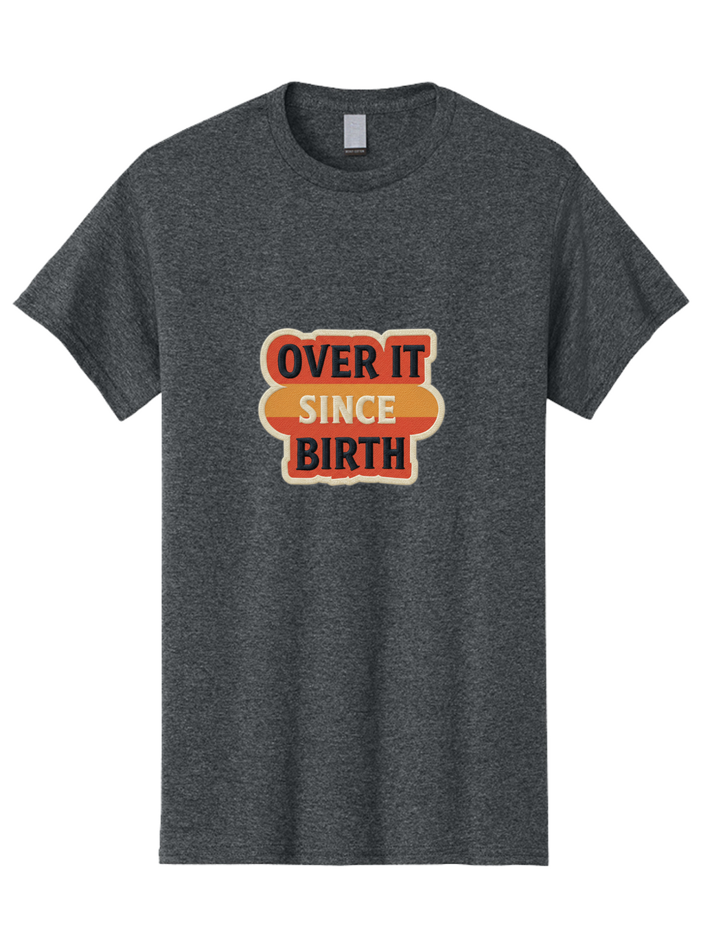 Over-It-Since-Birth-2 Men'S Graphic Tee, 100% Cotton, Comfortable Casual Summer Wear, Machine Washable, Vintage Camera, Old Camera, Antique Camera, Black Camera, Classic Photography, Photography Equipment, Nostalgic Device, Film Camera, Bao716