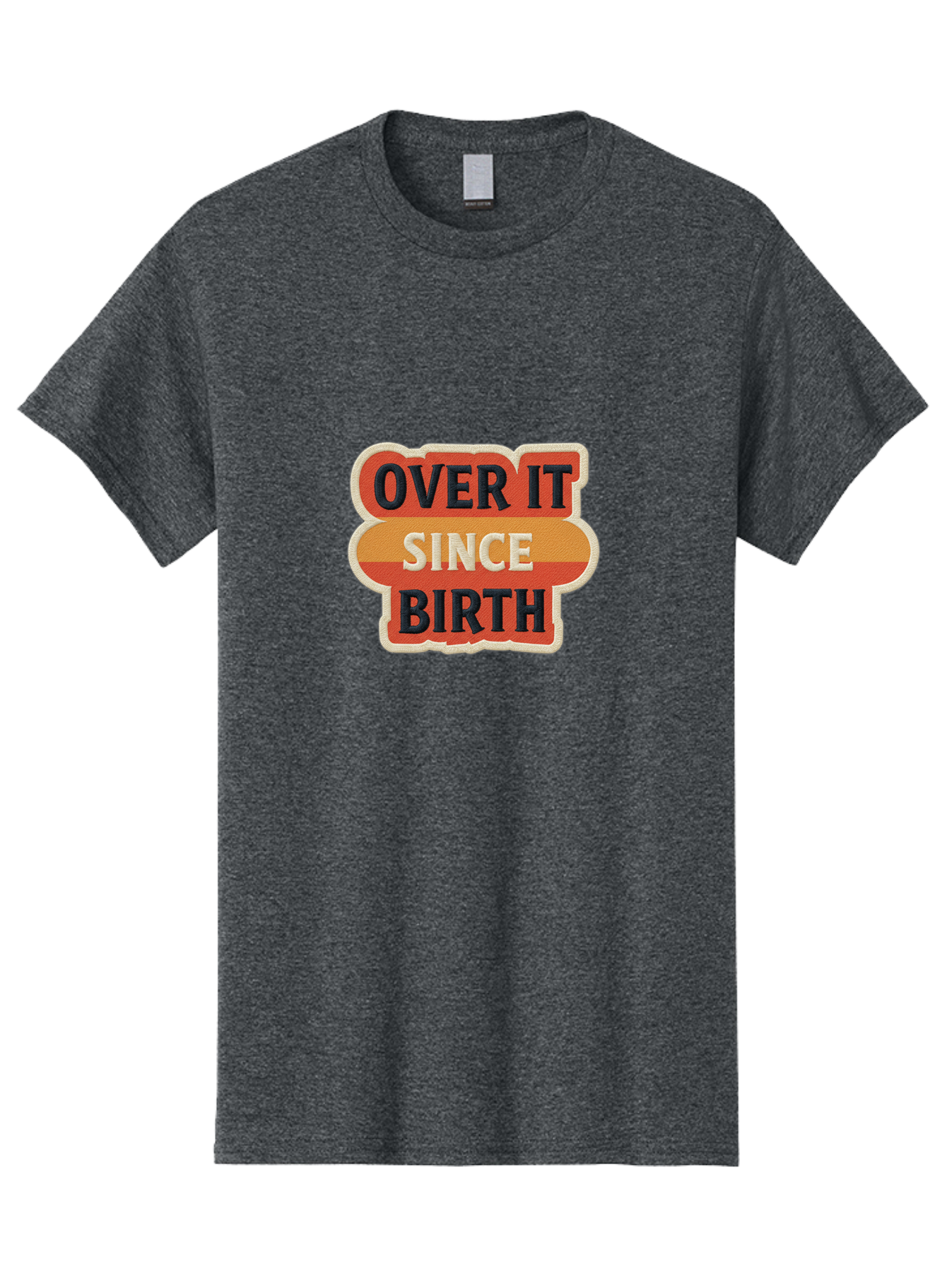 Over-It-Since-Birth-2 Men'S Graphic Tee, 100% Cotton, Comfortable Casual Summer Wear, Machine Washable, Vintage Camera, Old Camera, Antique Camera, Black Camera, Classic Photography, Photography Equipment, Nostalgic Device, Film Camera, Bao716