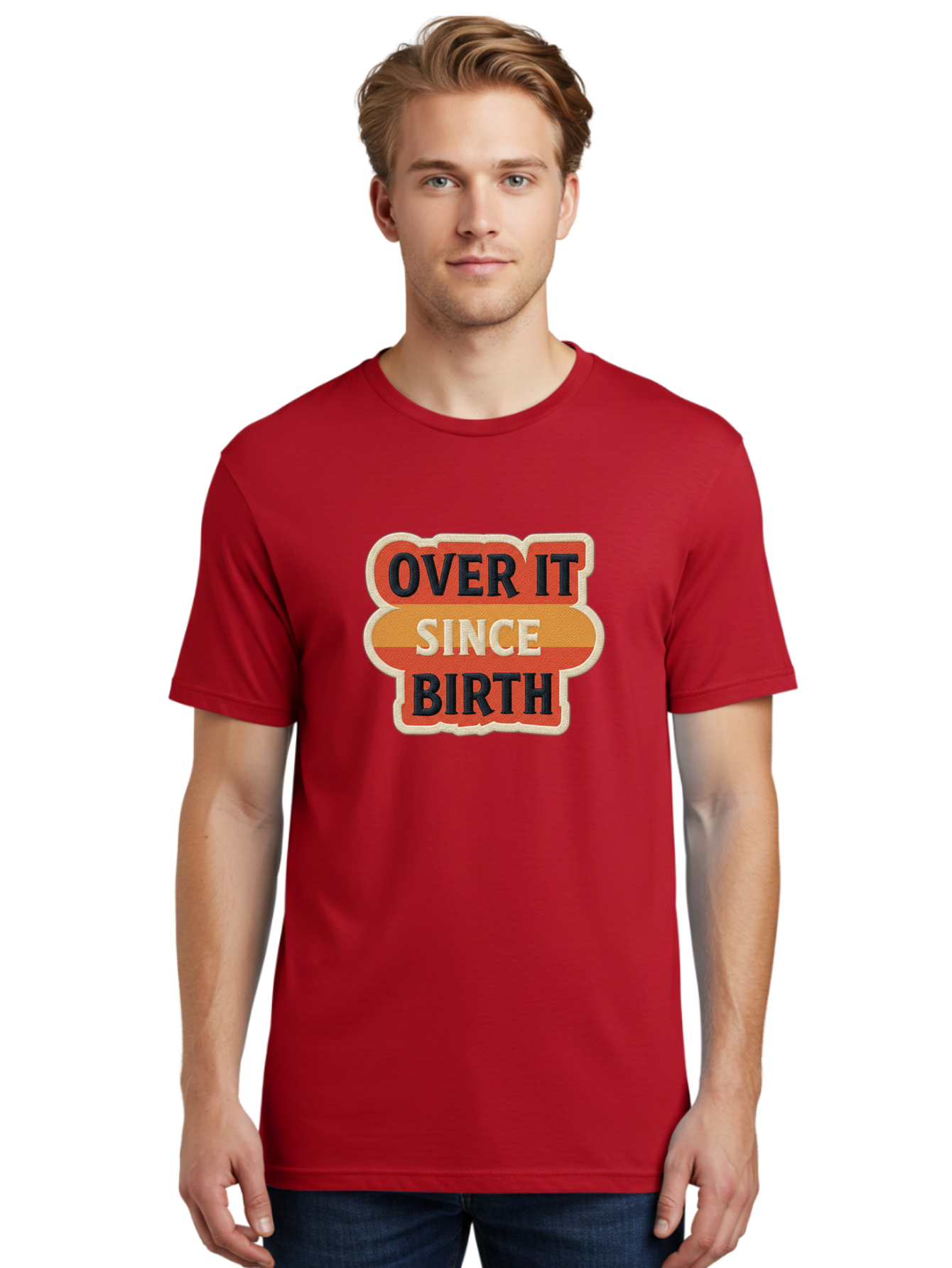 Over-It-Since-Birth-2 Men'S Graphic Tee, 100% Cotton, Comfortable Casual Summer Wear, Machine Washable, Vintage Camera, Old Camera, Antique Camera, Black Camera, Classic Photography, Photography Equipment, Nostalgic Device, Film Camera, Bao716
