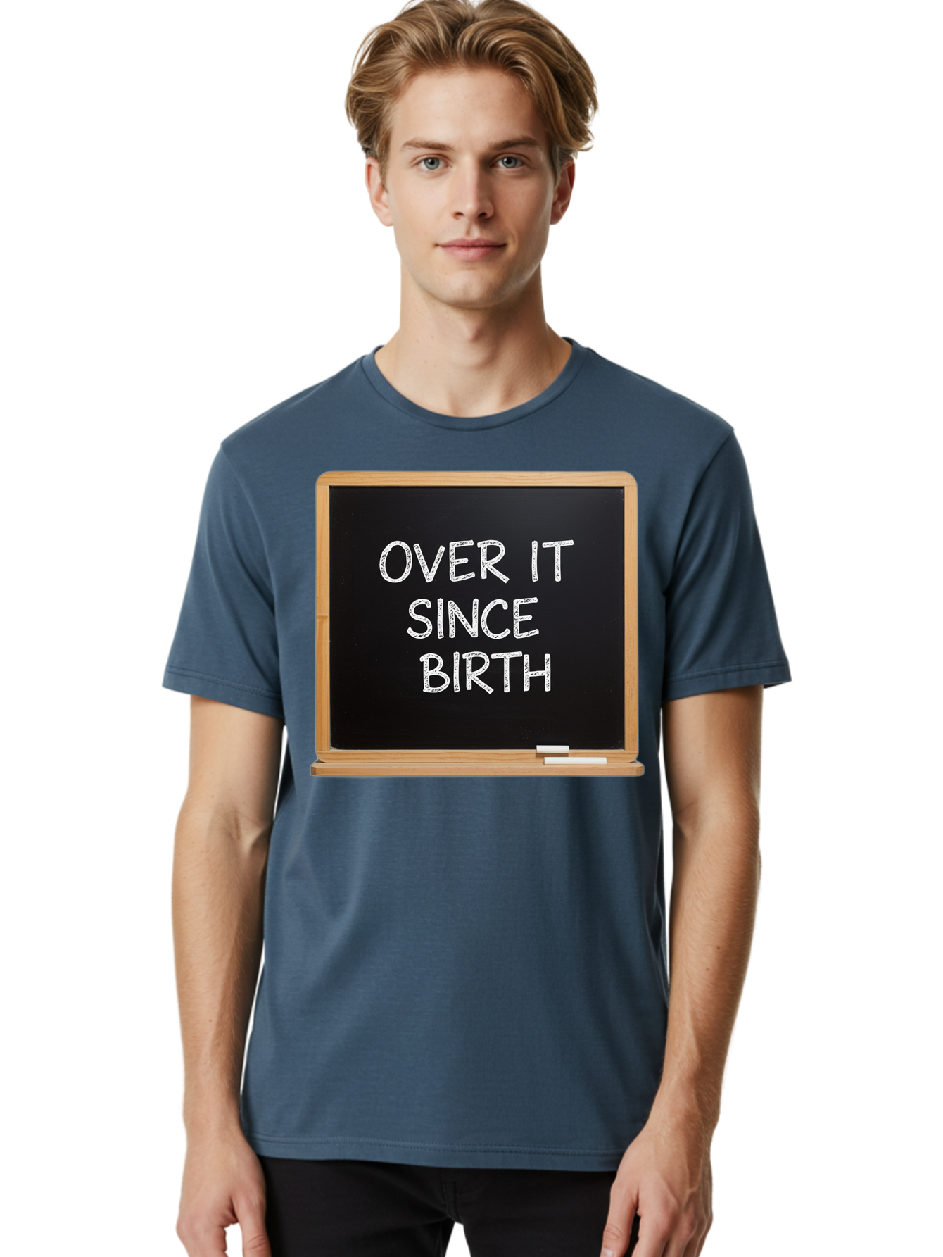 Over-It-Since-Birth-4 Men'S Graphic Tee, 100% Cotton, Comfortable Casual Summer Wear, Machine Washable, Vintage Camera, Old Camera, Antique Camera, Black Camera, Classic Photography, Photography Equipment, Nostalgic Device, Film Camera, Bao718